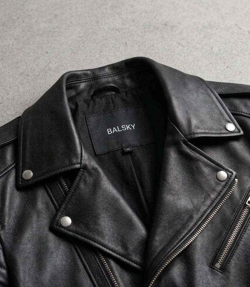RIDER LEATHER JACKET