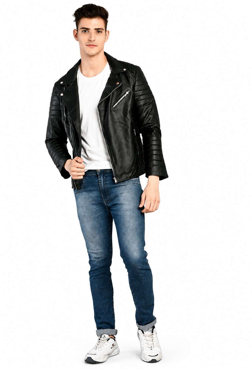 RIDER LEATHER JACKET